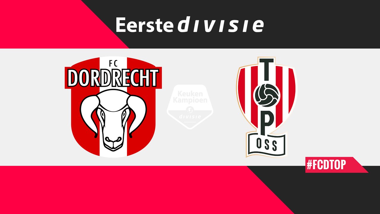 FC Dordrecht vs TOP Oss poster
