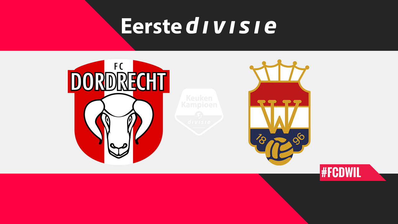 FC Dordrecht vs Willem II poster