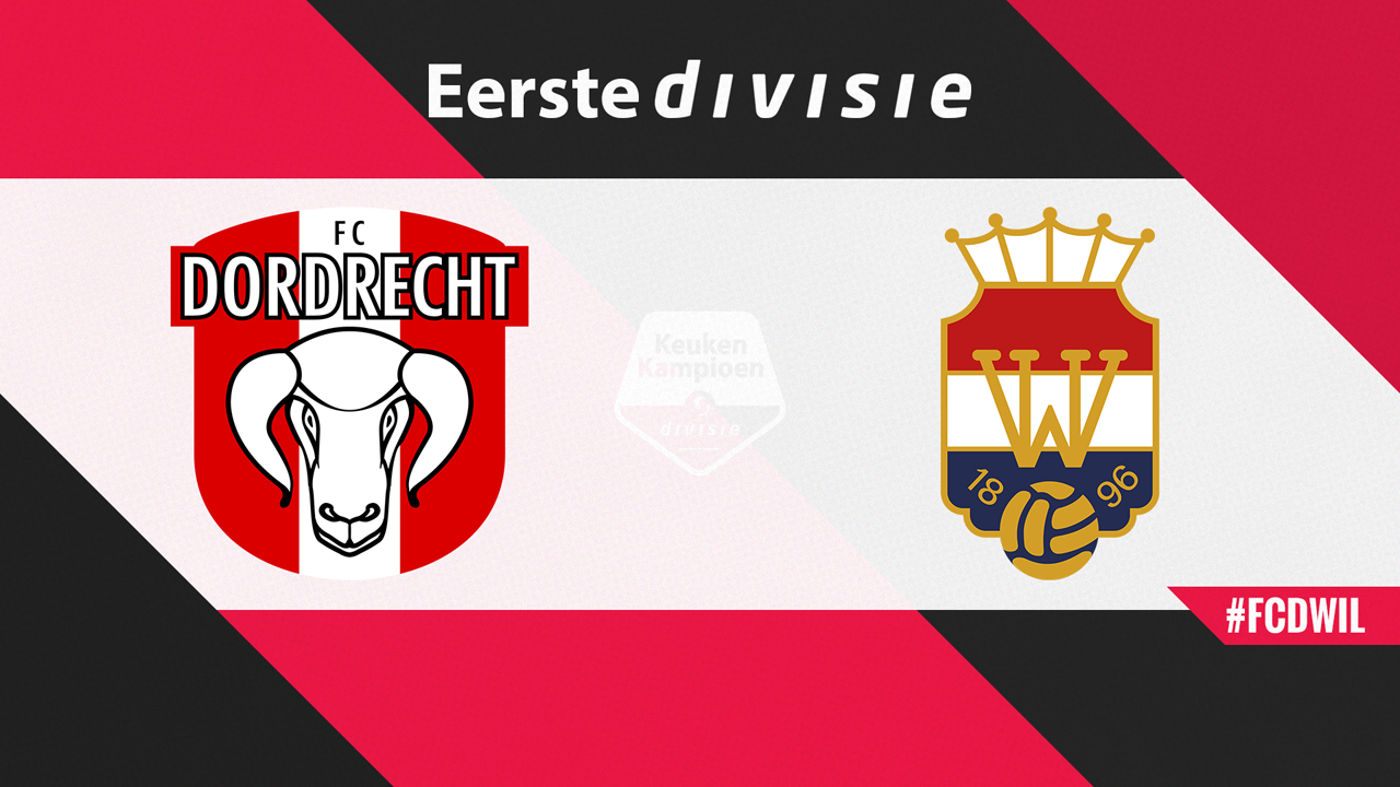 FC Dordrecht vs Willem II poster