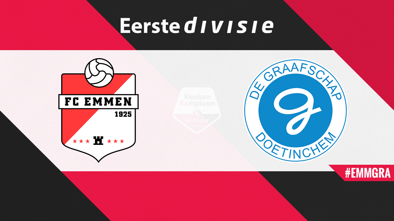 FC Emmen vs De Graafschap poster