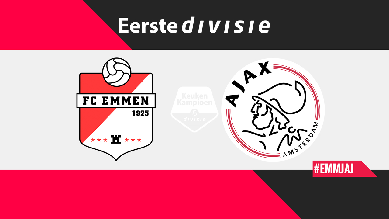 FC Emmen vs Jong Ajax poster