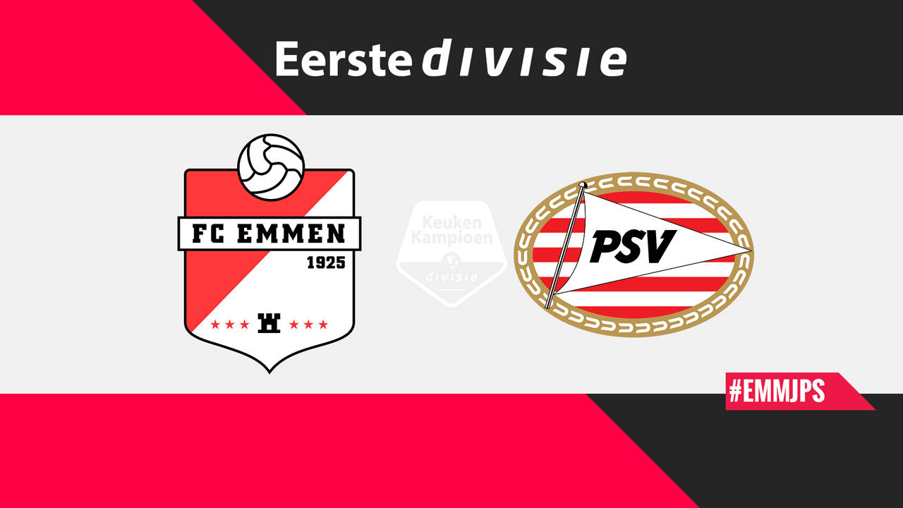 FC Emmen vs Jong PSV poster