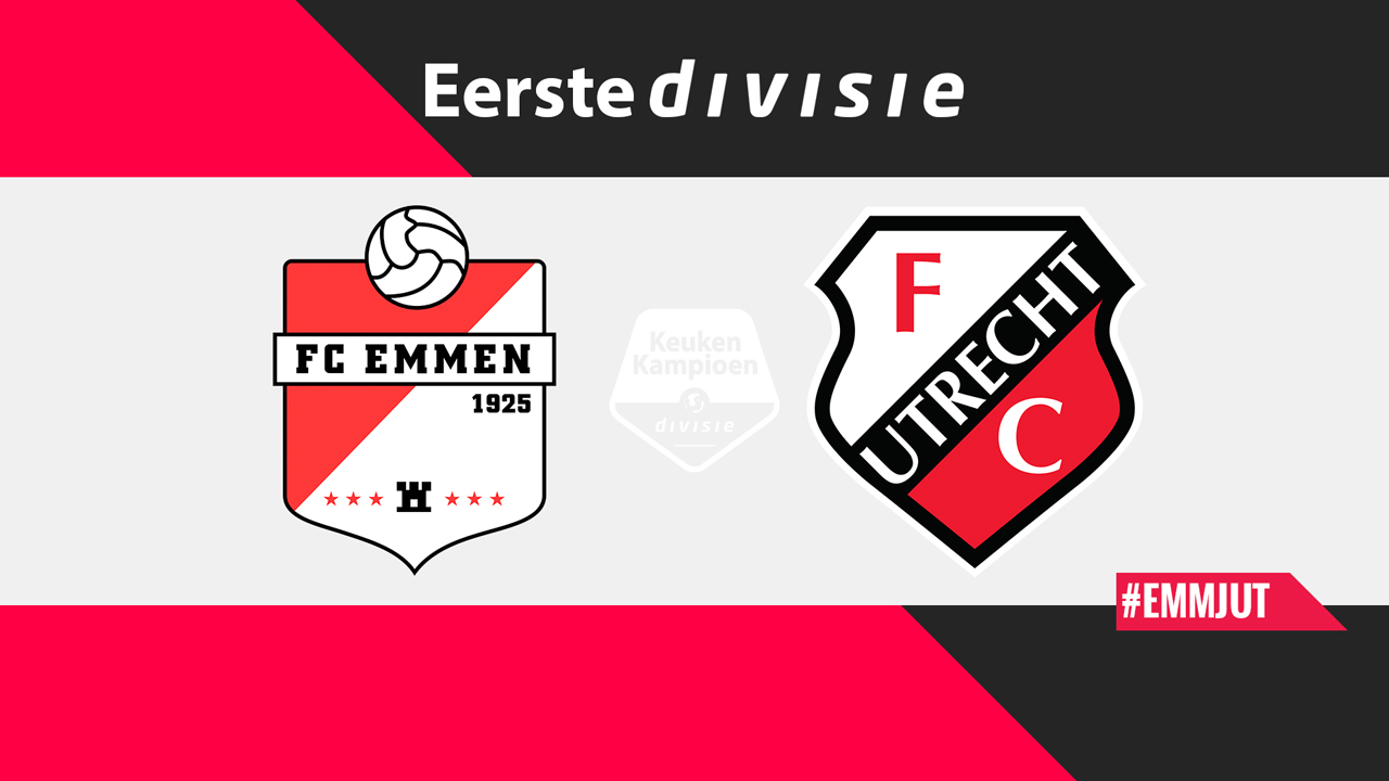 FC Emmen vs Jong Utrecht poster