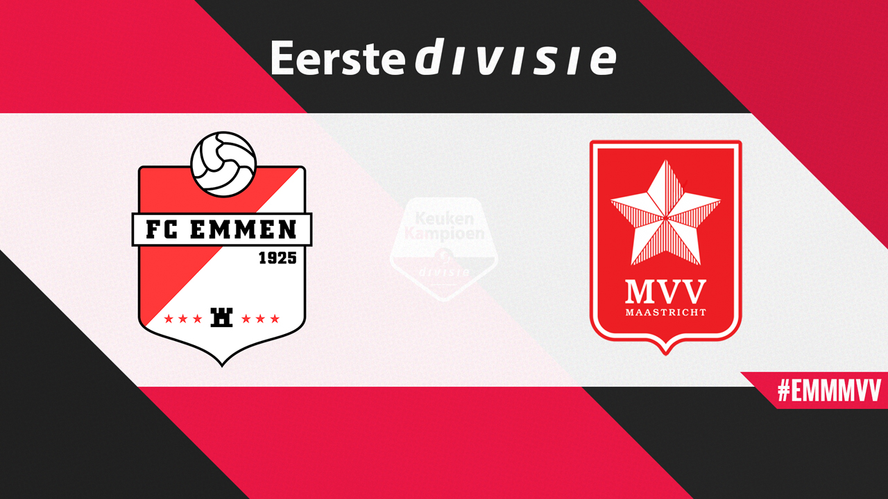 FC Emmen vs MVV Maastricht poster