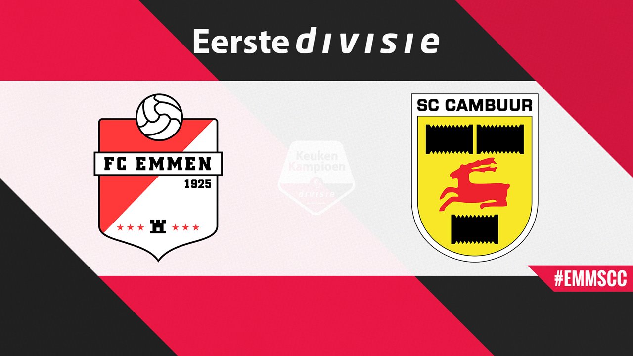 FC Emmen vs SC Cambuur poster