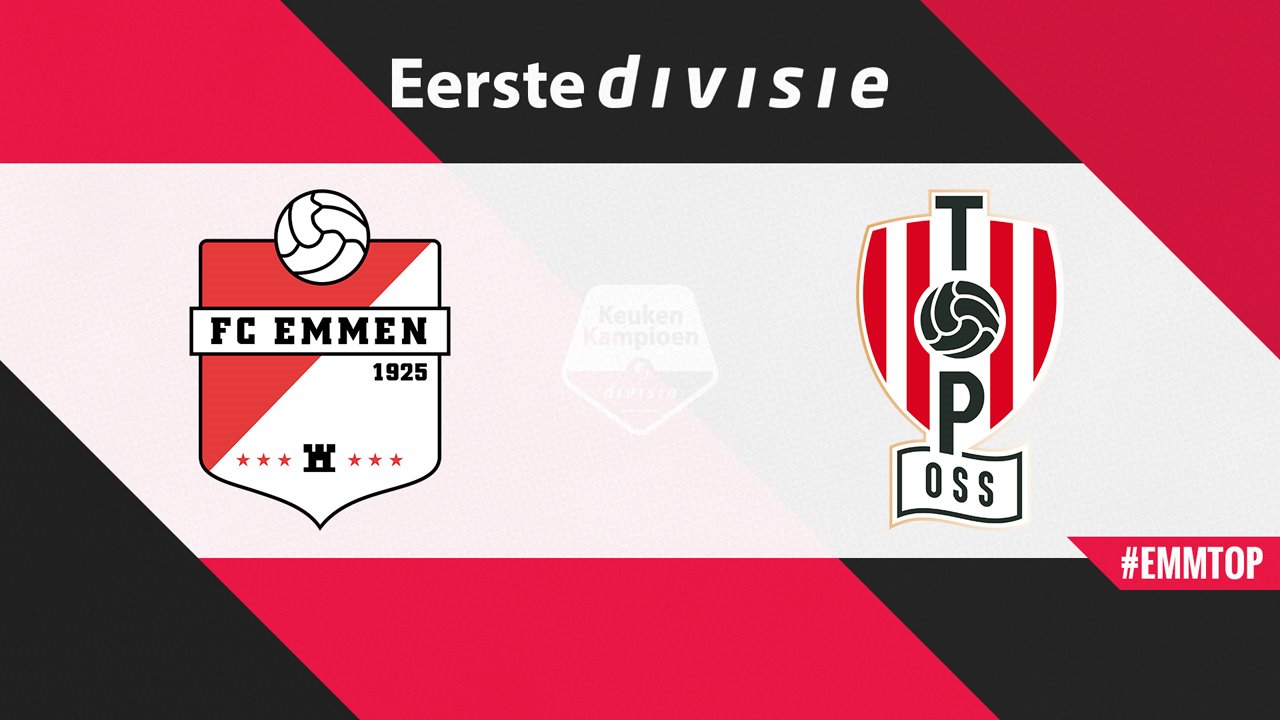 FC Emmen vs TOP Oss poster