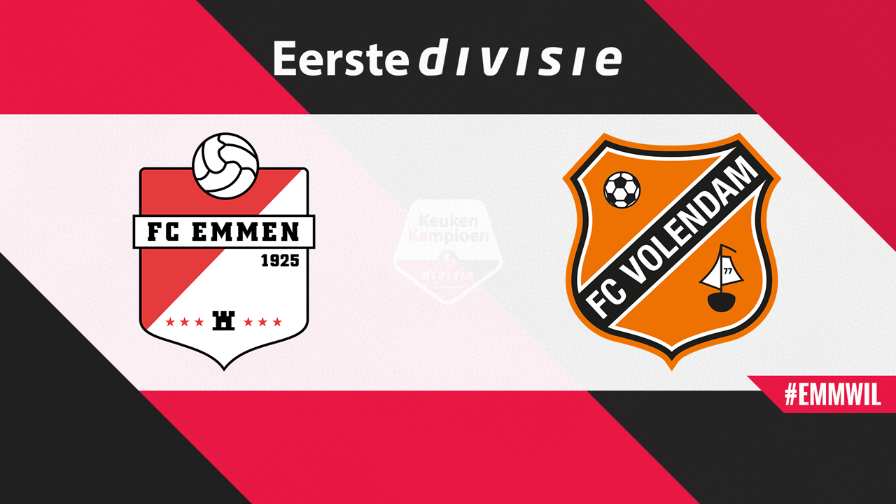 FC Emmen vs Volendam poster