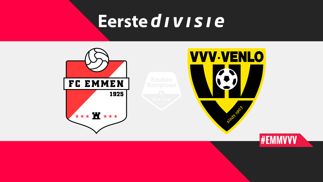 FC Emmen vs VVV-Venlo poster