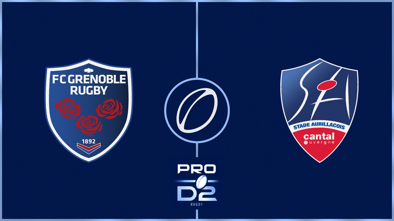 FC Grenoble vs Aurillac poster
