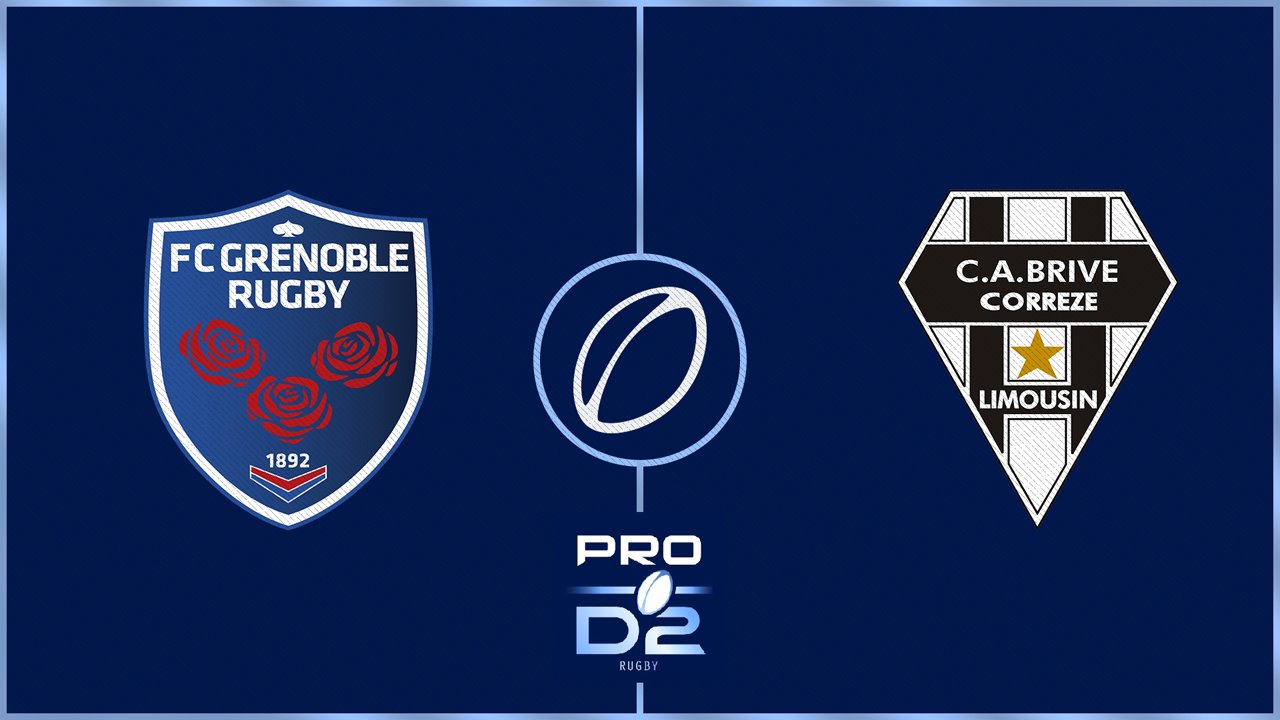 FC Grenoble vs CA Brive poster