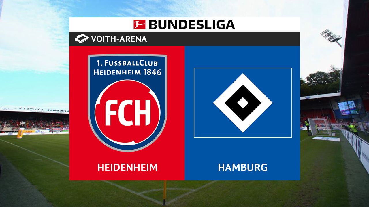 FC Heidenheim vs Hamburg poster