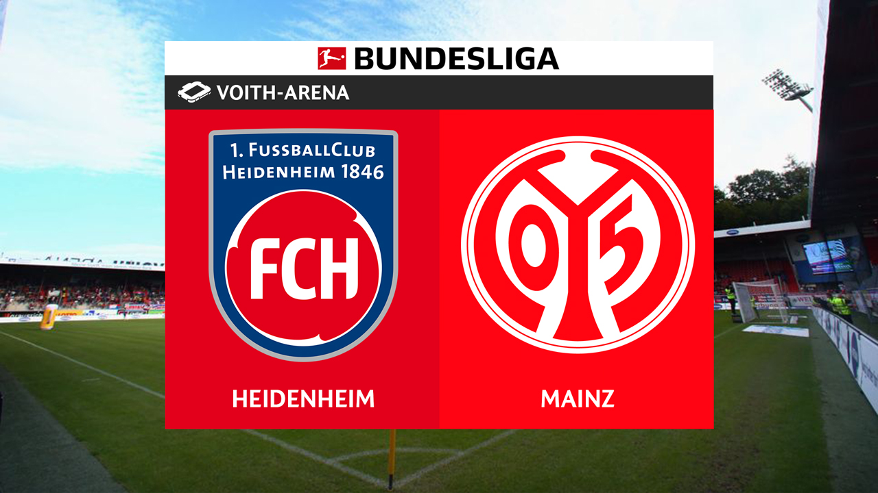 FC Heidenheim vs Mainz poster