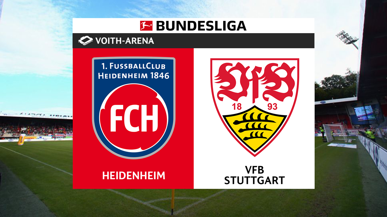 FC Heidenheim vs Stuttgart poster
