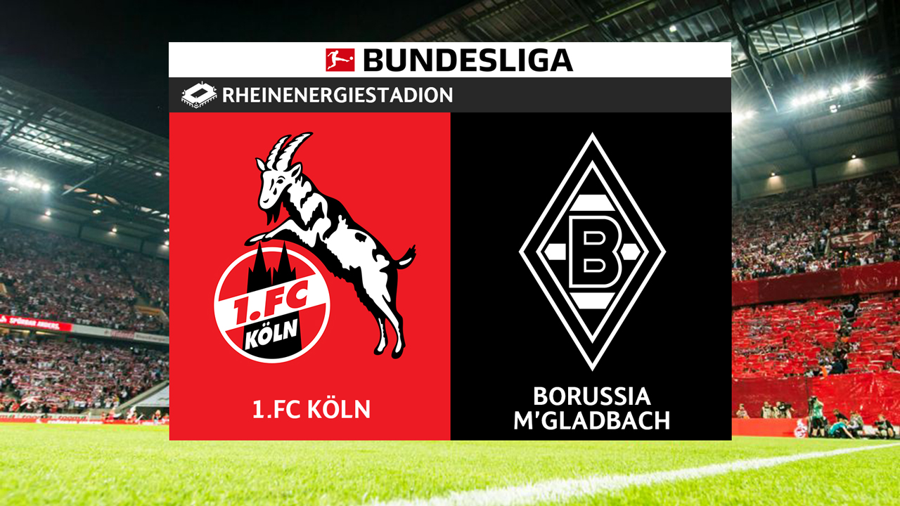 FC Köln vs Borussia Mönchengladbach poster