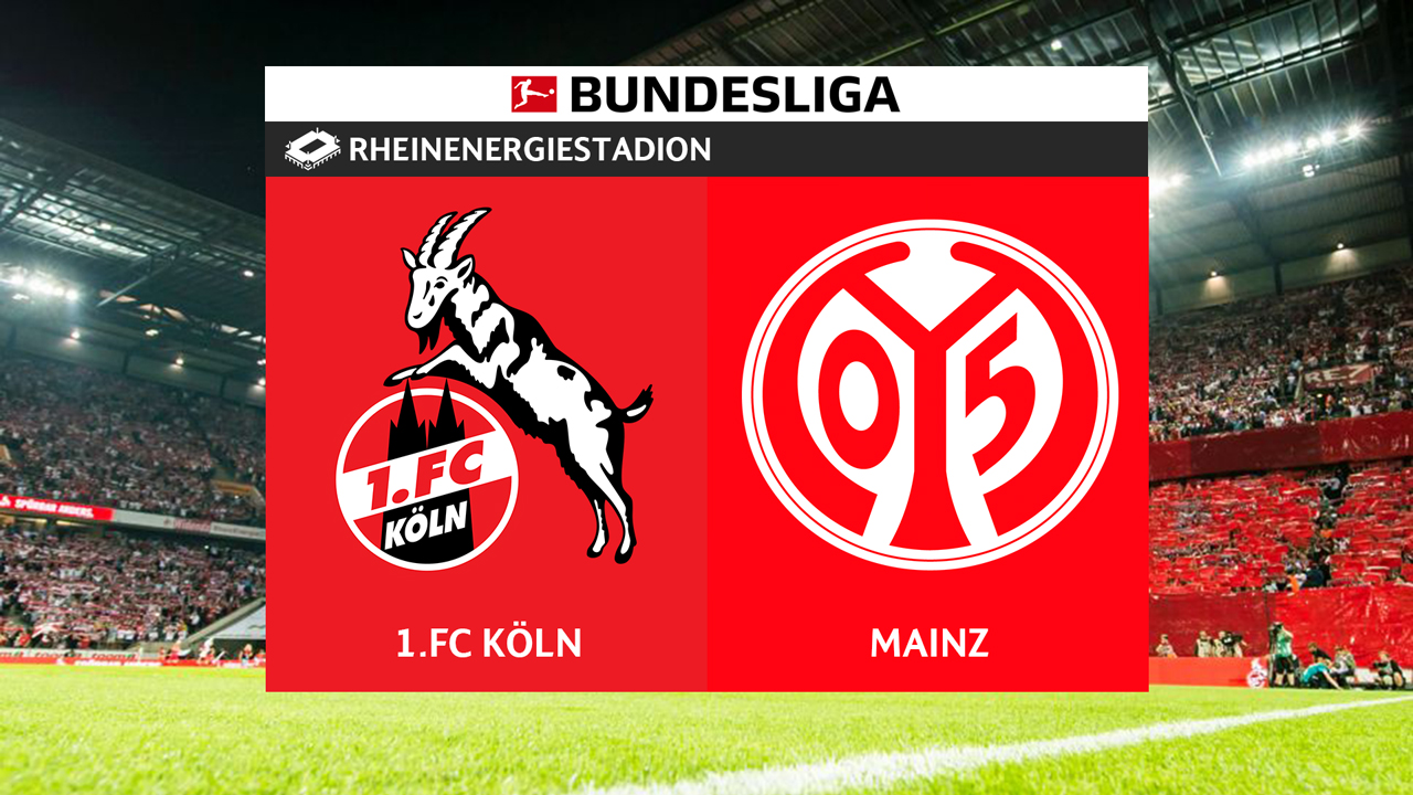 FC Köln vs Mainz poster