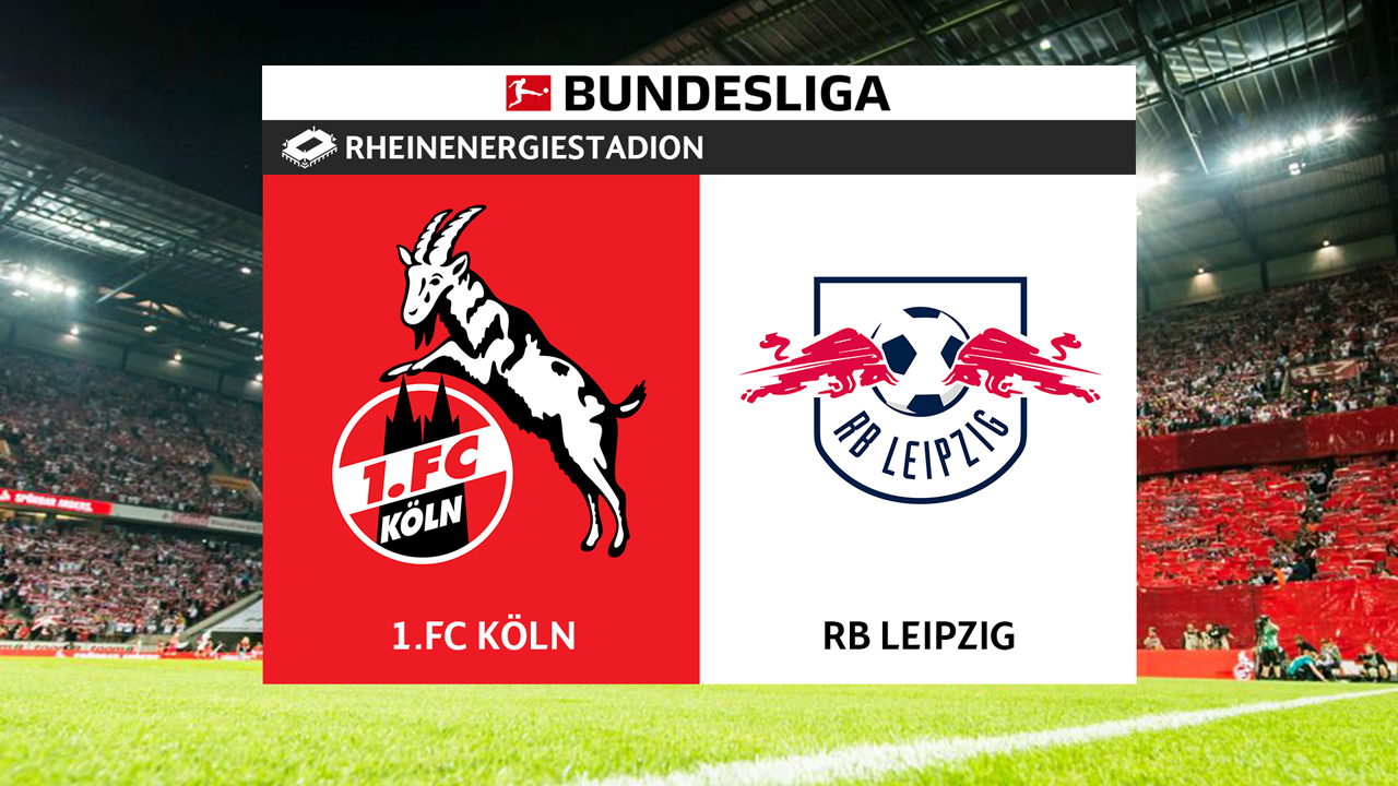 FC Köln vs RB Leipzig poster
