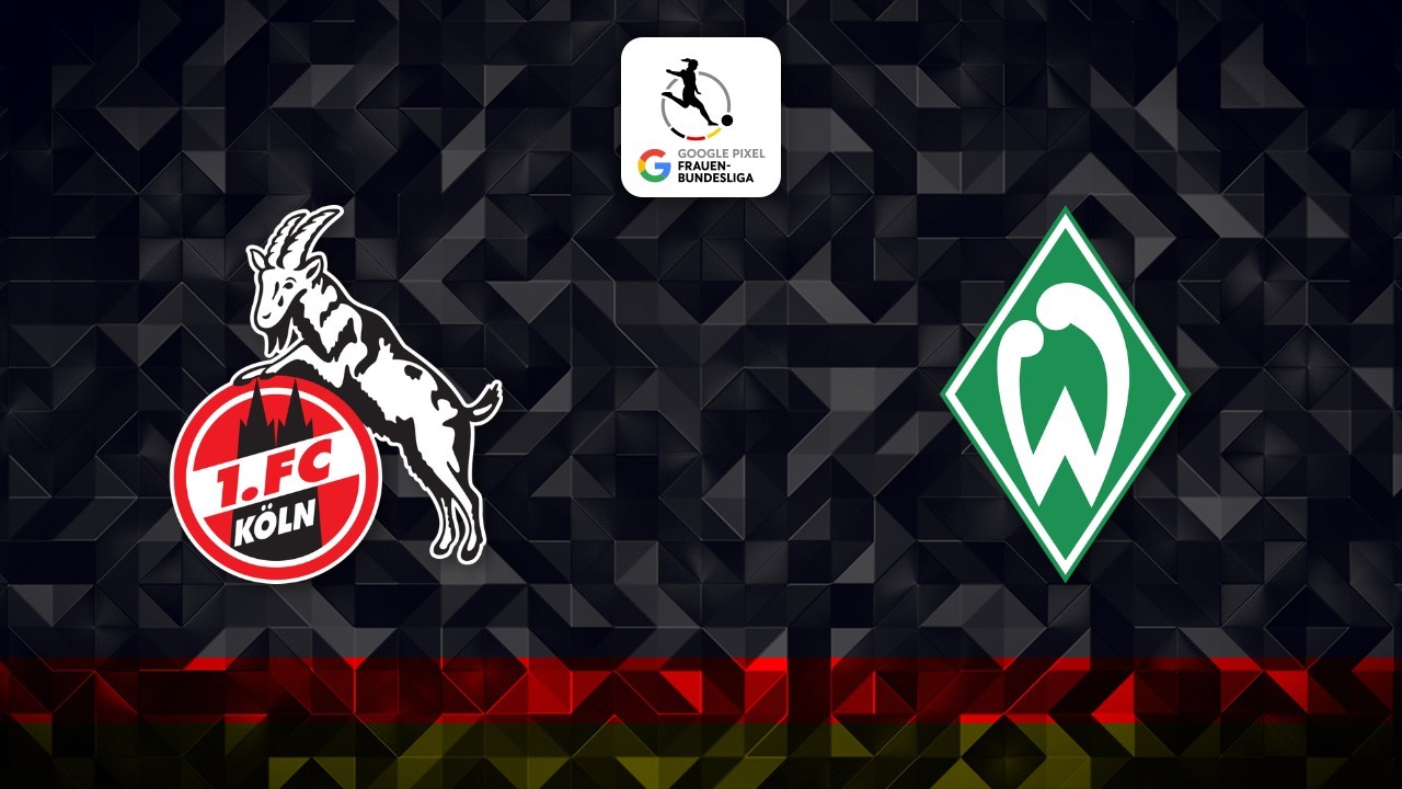 FC Koln Women vs Werder Bremen Women poster