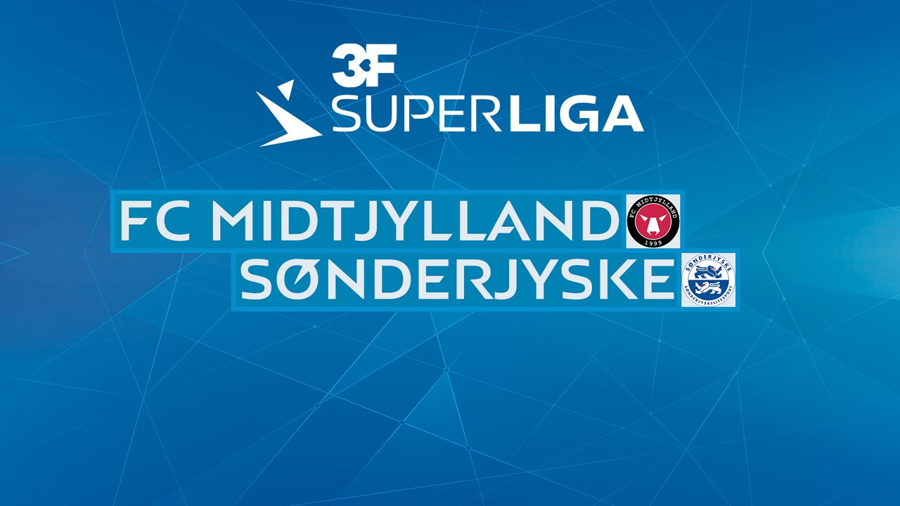 FC Midtjylland vs Sønderjyske poster