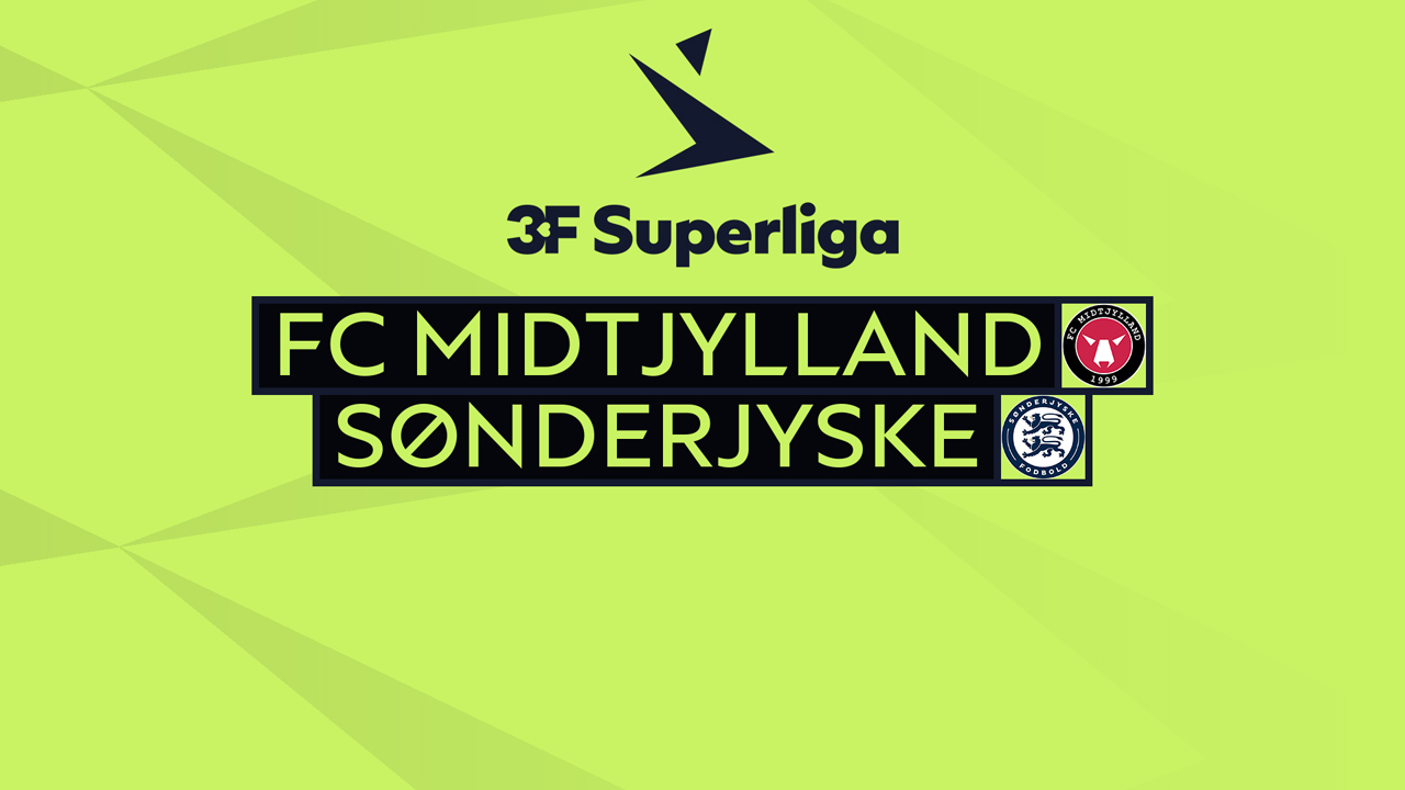 FC Midtjylland vs Sønderjyske poster