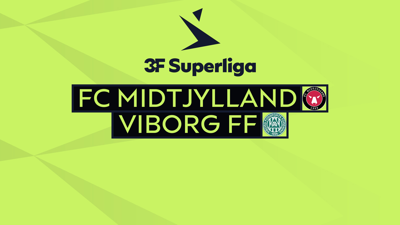 FC Midtjylland vs Viborg poster