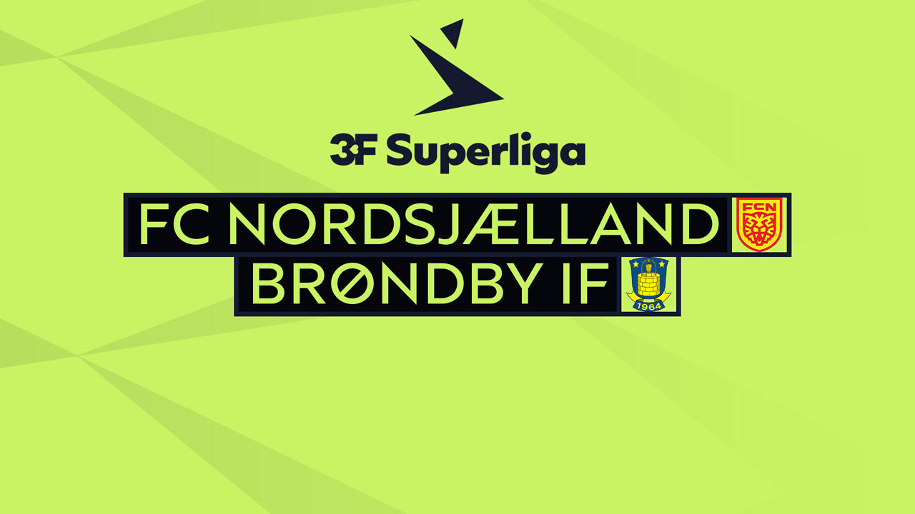 FC Nordsjælland vs Brøndby poster