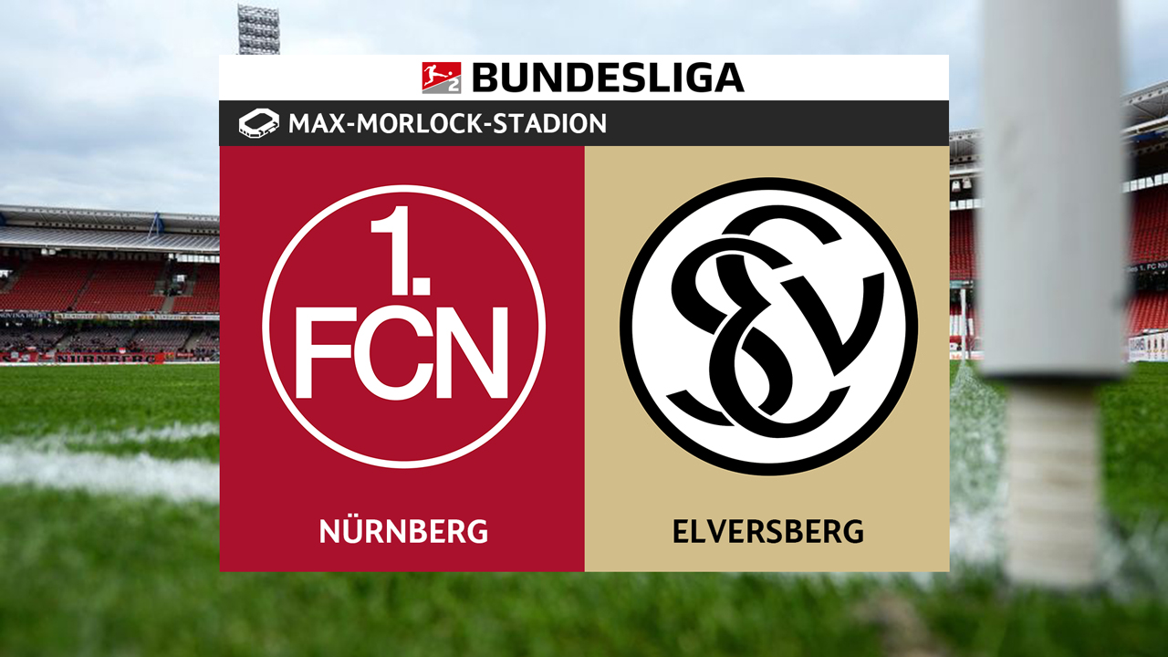 FC Nürnberg vs Elversberg poster