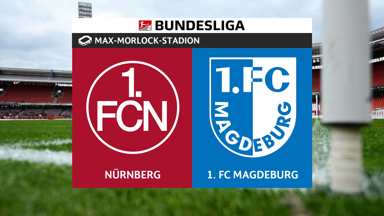 FC Nürnberg vs Magdeburg poster