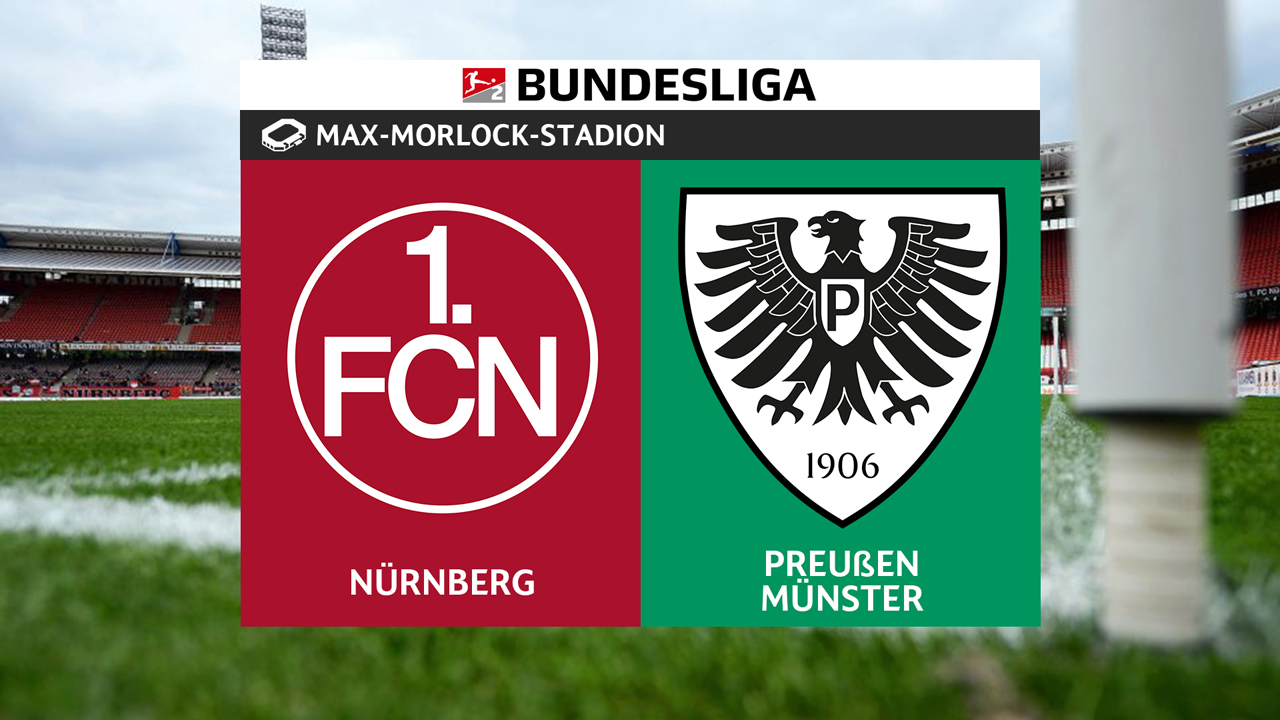 FC Nürnberg vs Preußen Münster poster