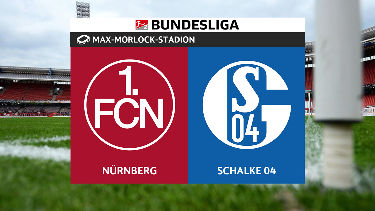 FC Nürnberg vs Schalke 04 poster