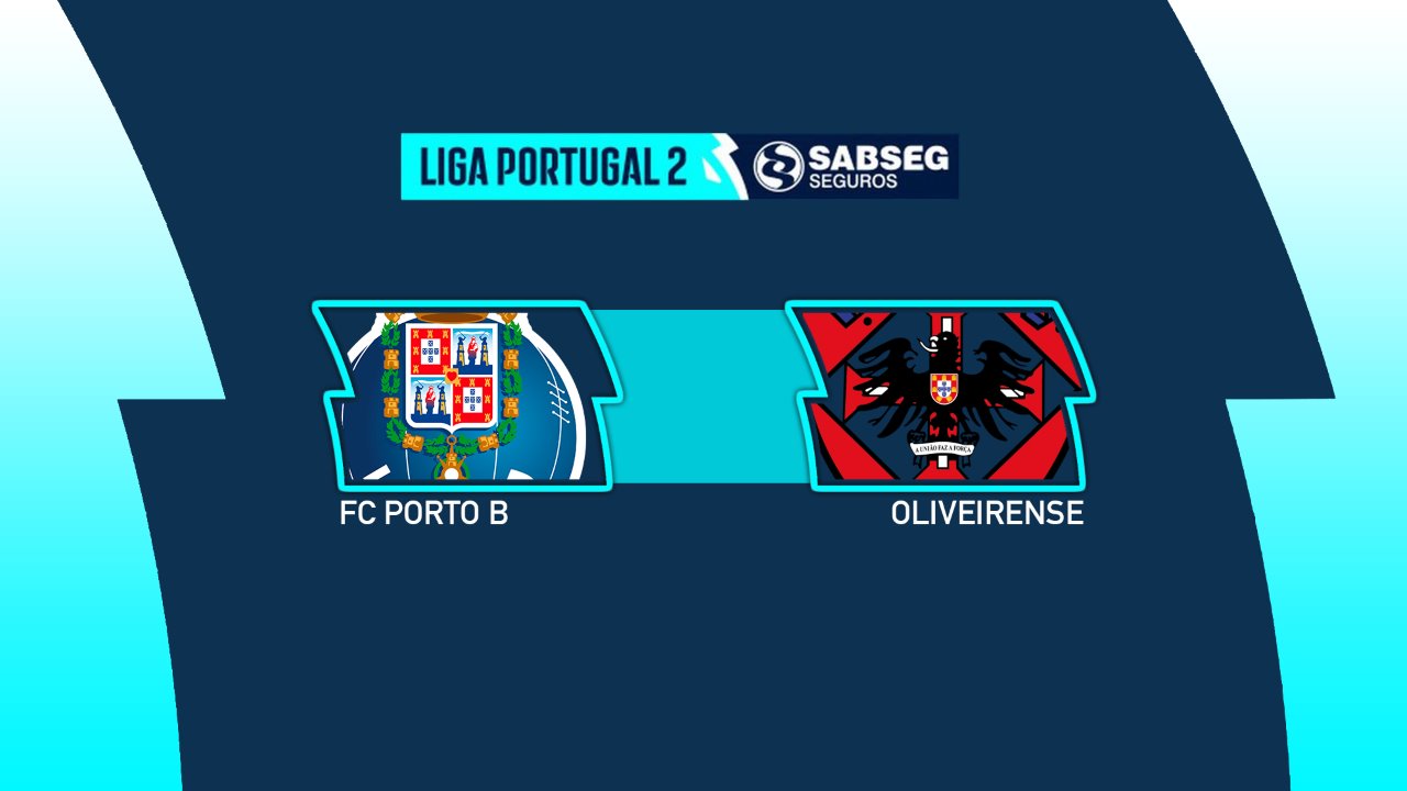 FC Porto B vs Oliveirense poster