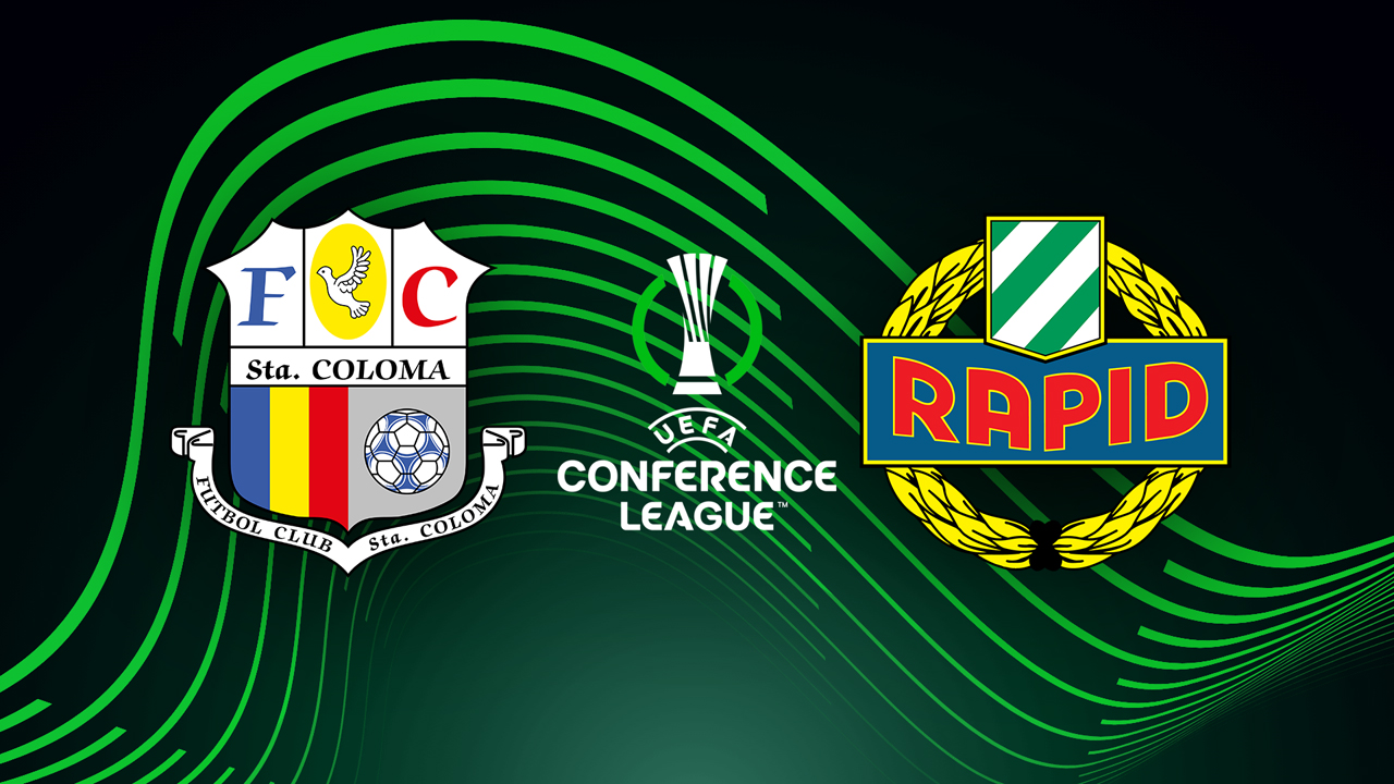 FC Santa Coloma vs Rapid Vienna poster