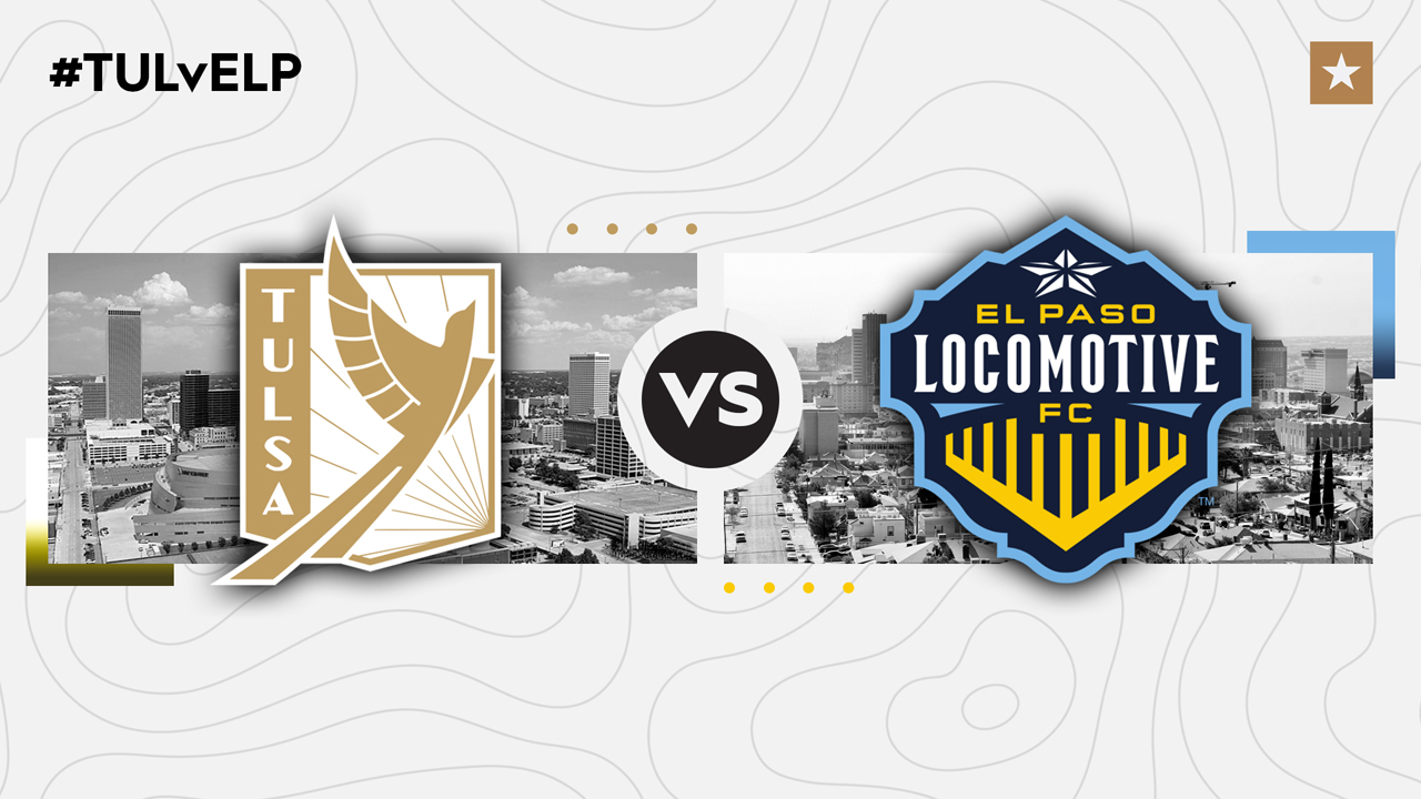 FC Tulsa vs El Paso Locomotive poster
