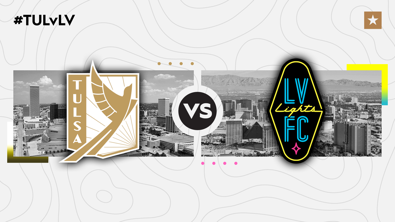 FC Tulsa vs Las Vegas Lights poster