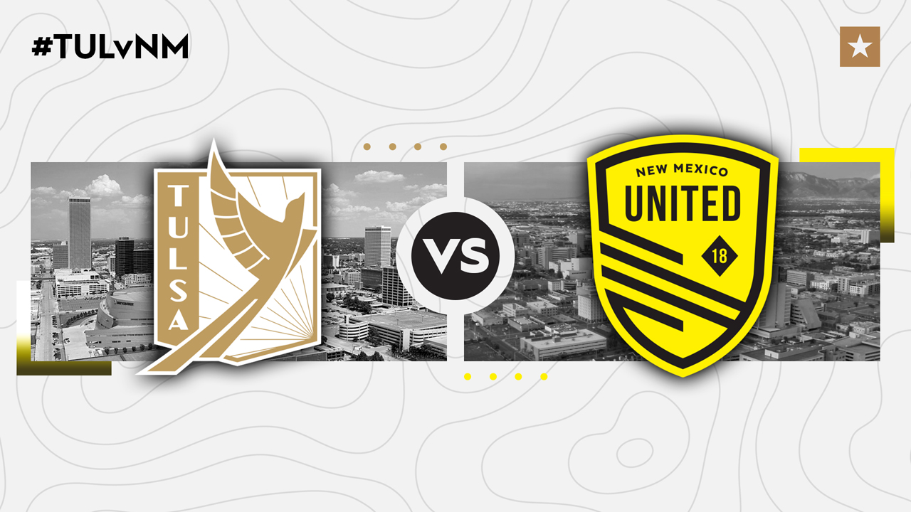 FC Tulsa vs New Mexico United poster