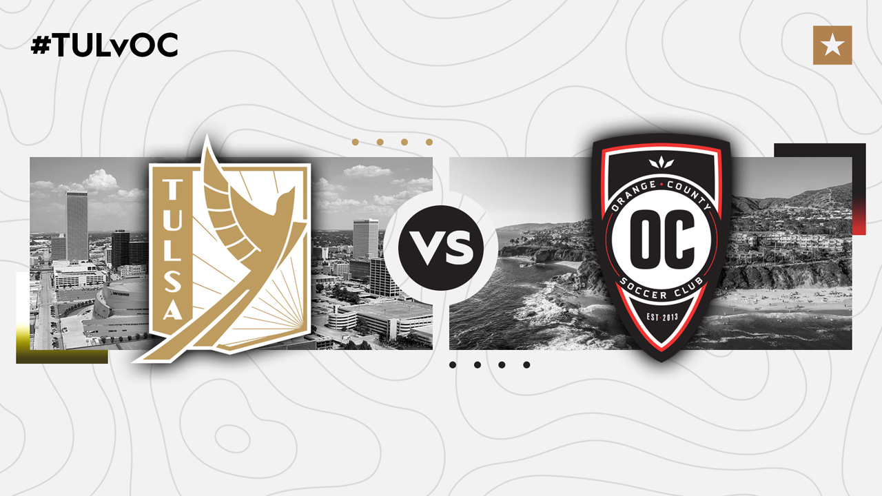FC Tulsa vs Orange County SC poster