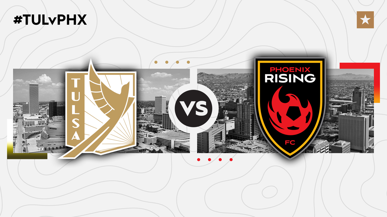 FC Tulsa vs Phoenix Rising poster