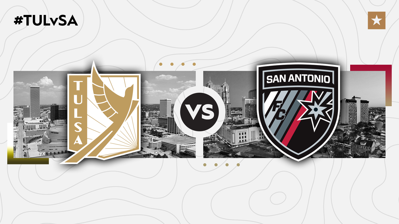 FC Tulsa vs San Antonio poster