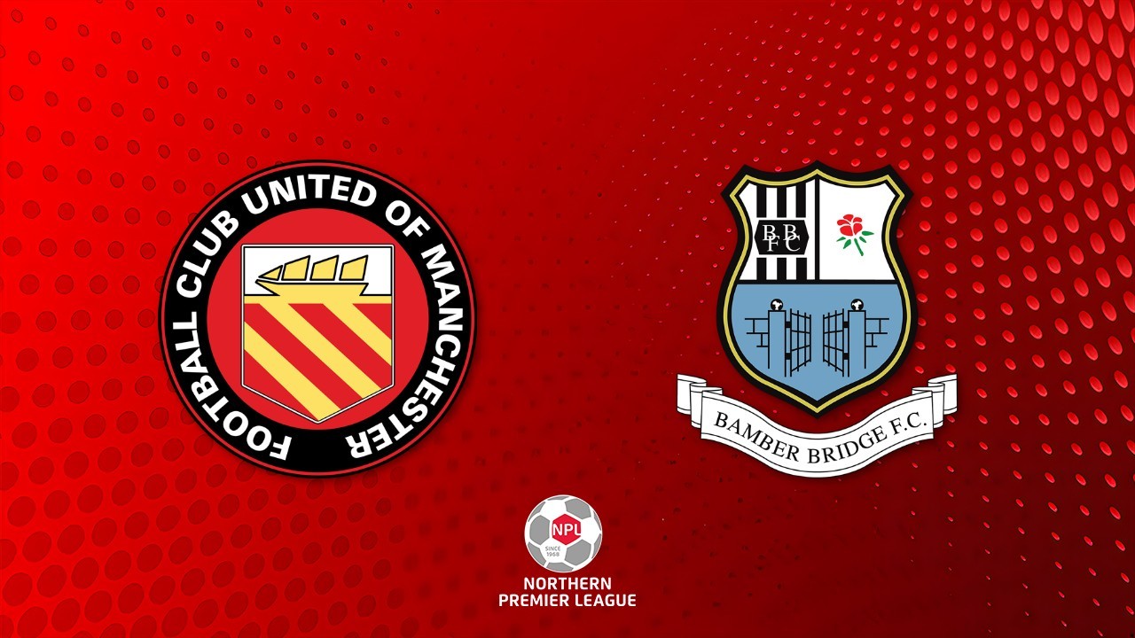 FC United of Manchester vs Bamber Bridge poster