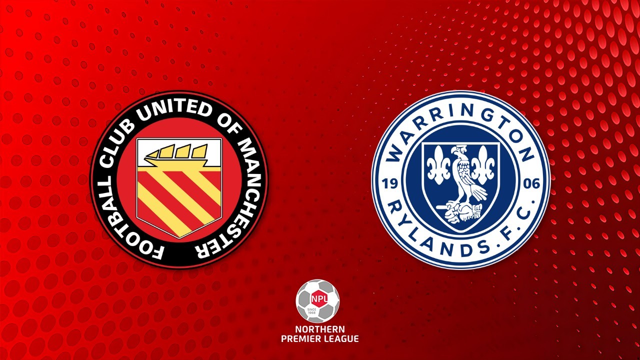 FC United of Manchester vs Warrington Rylands poster