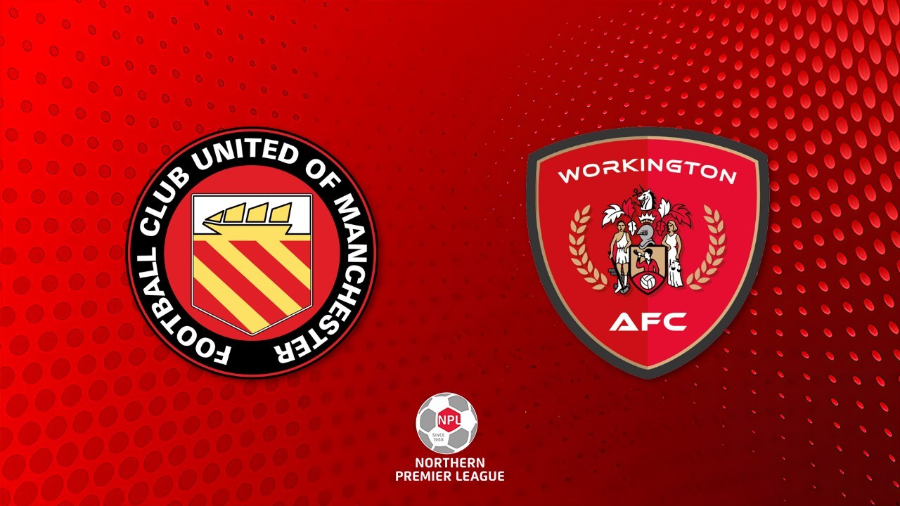 FC United of Manchester vs Workington poster