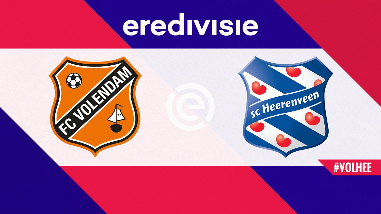 FC Volendam vs Heerenveen poster
