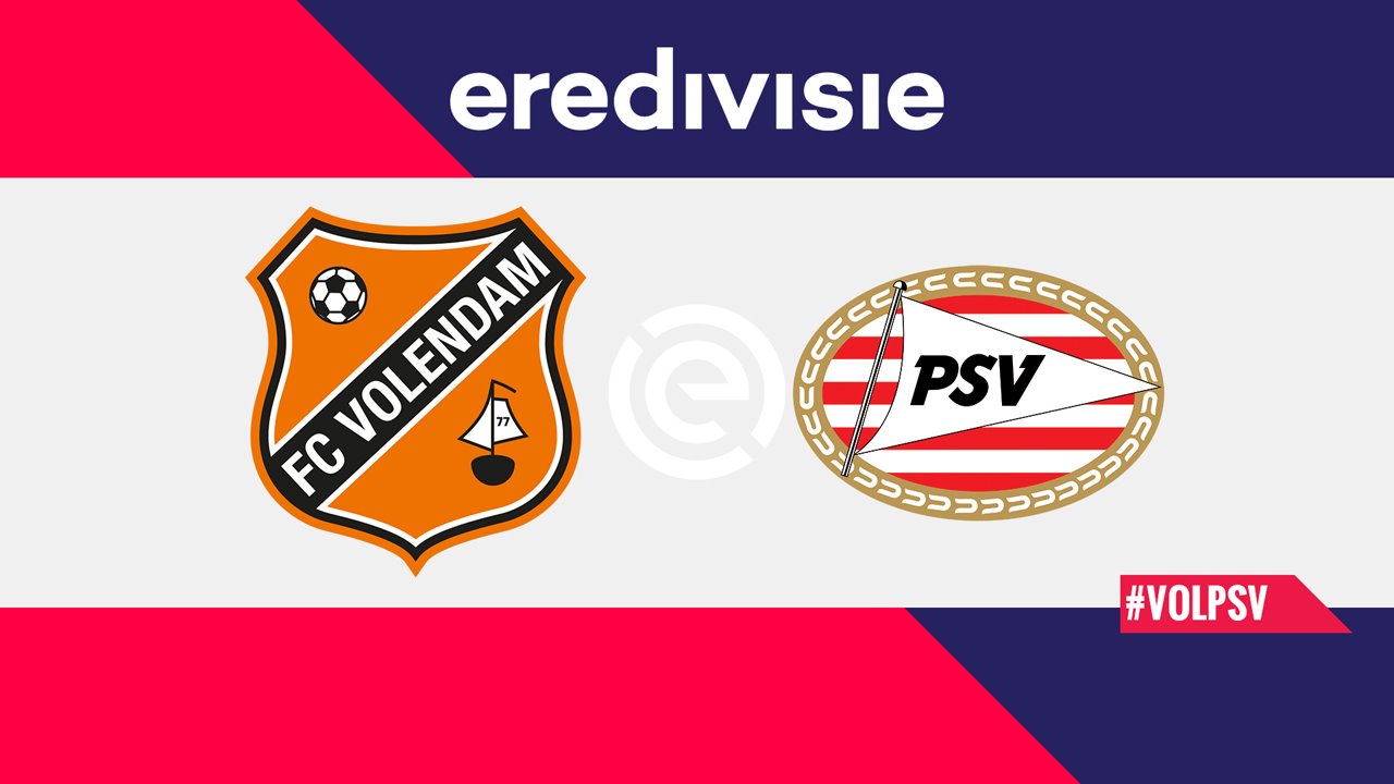 FC Volendam vs PSV Eindhoven poster