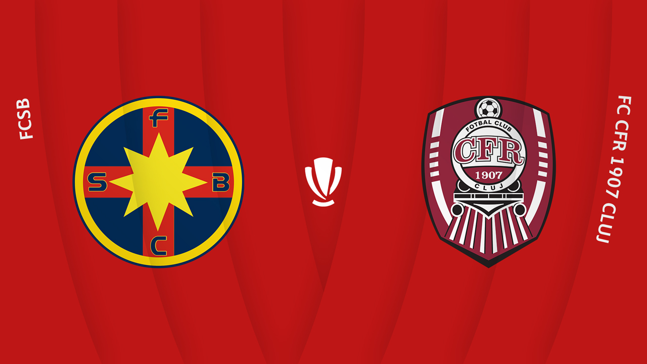 FCSB vs CFR Cluj poster