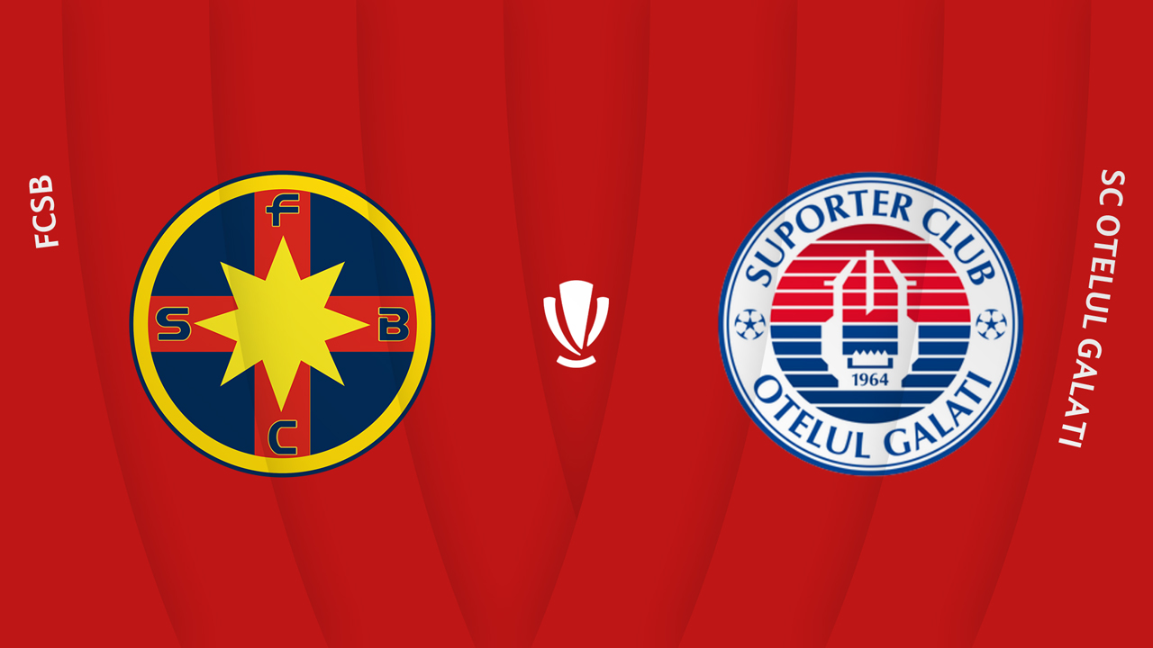 FCSB vs Oțelul Galați poster