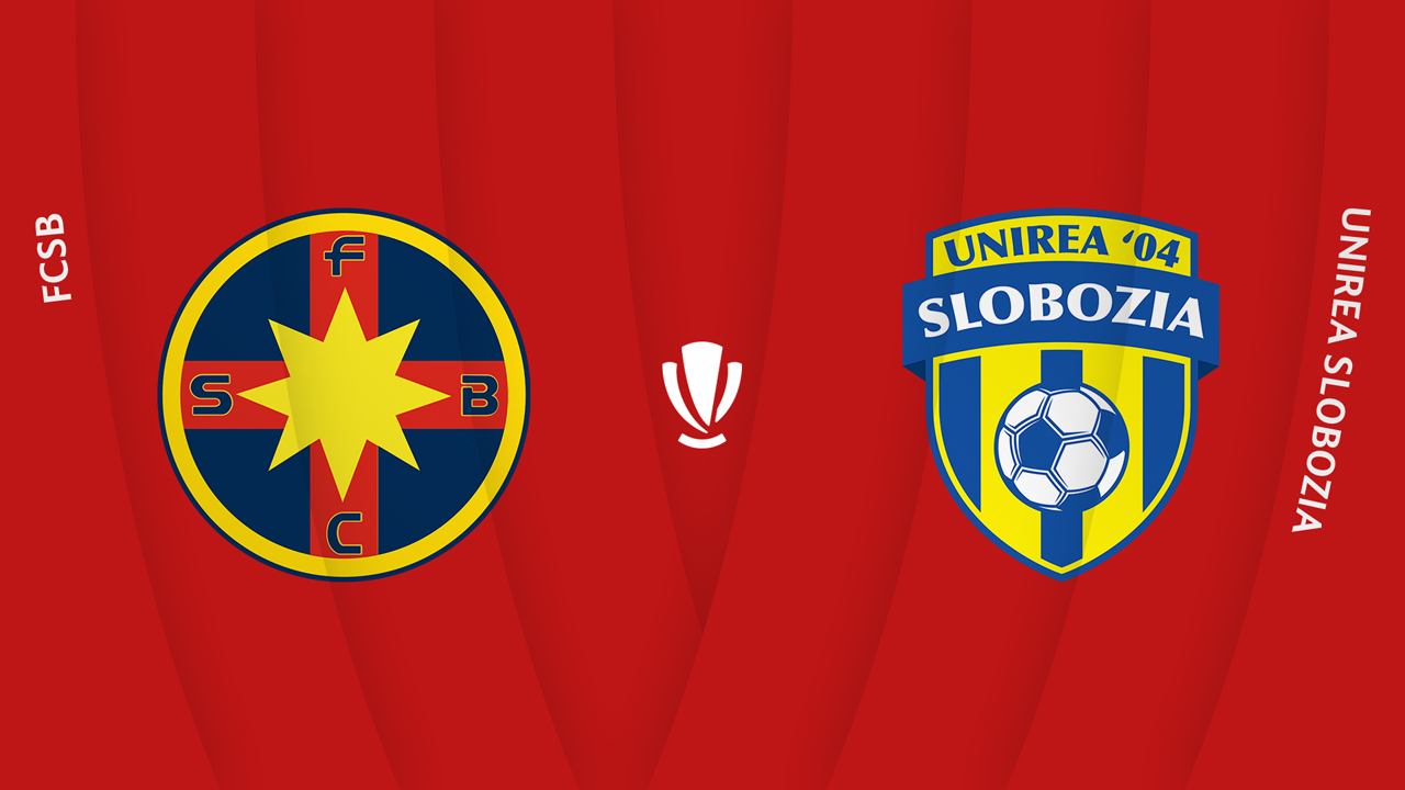 FCSB vs Unirea Slobozia poster