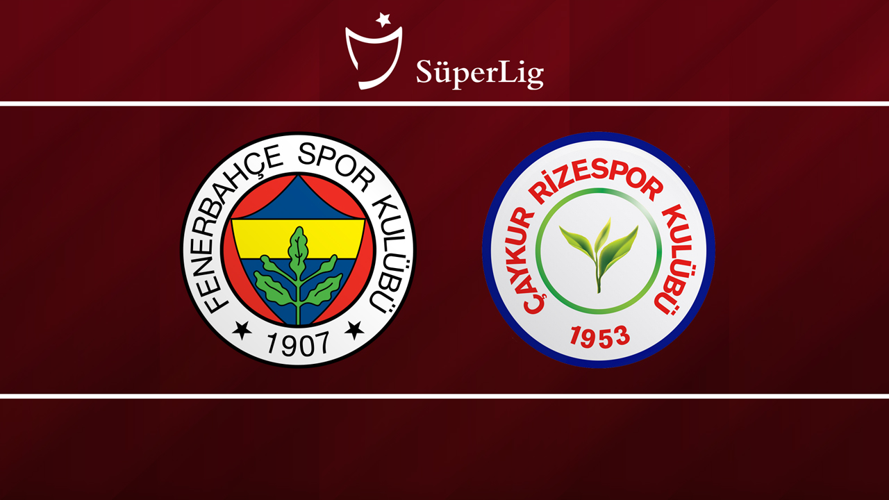 Fenerbahçe vs Rizespor poster