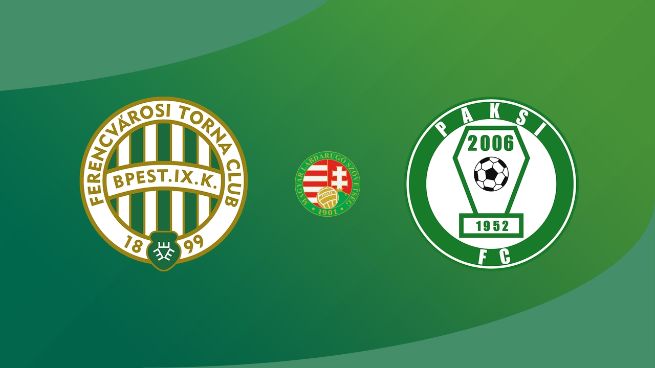 Ferencváros vs Paks poster