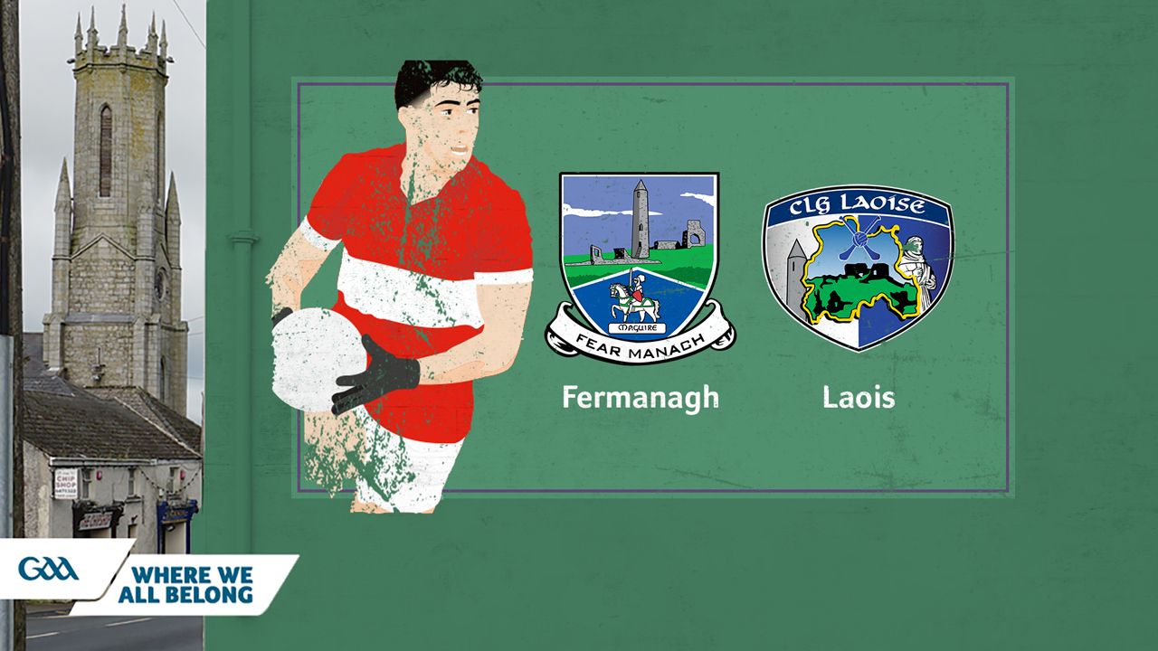 Fermanagh GAA Football vs Laois GAA Football poster