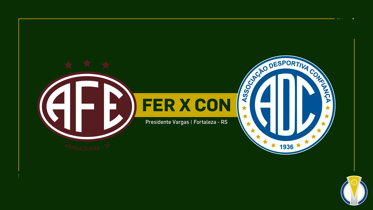 Ferroviária vs Confiança poster