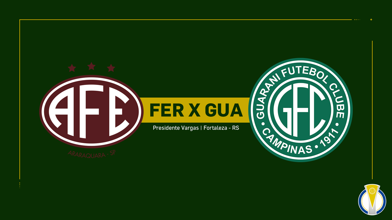 Ferroviária vs Guarani poster